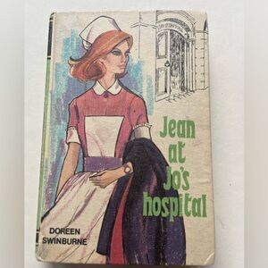 Vintage Nurse Book -Jean at Jo's Hospital Cover